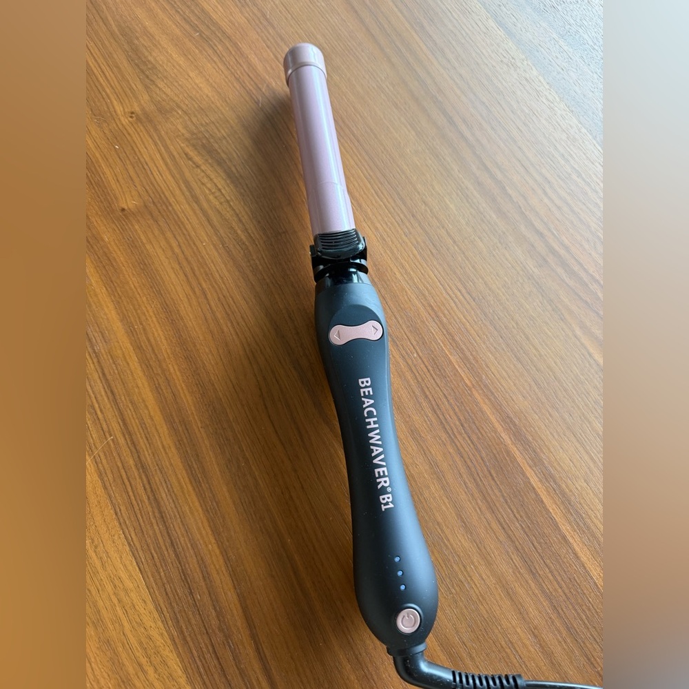 BEACHWAVER B1 Pink Barrel Curling Wand